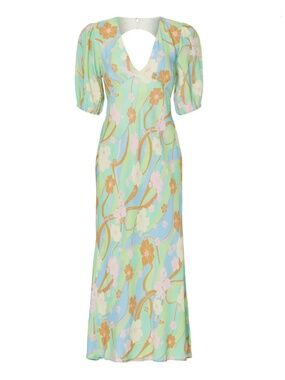 Rixo Steph Midi Dress - size XS